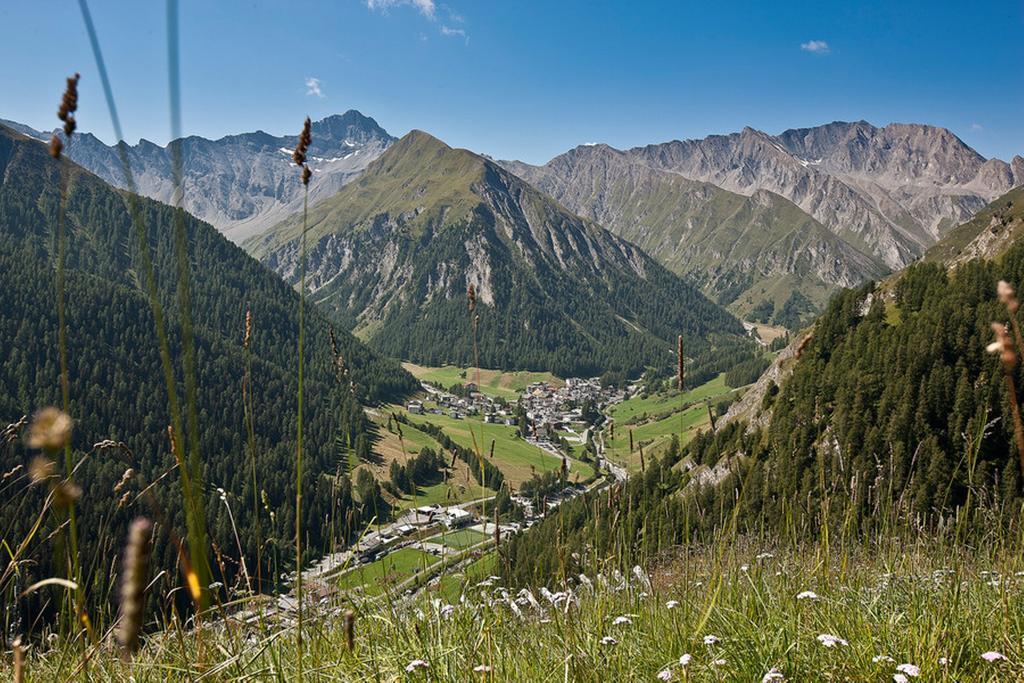 Hotel Des Alpes ザムナウン エクステリア 写真