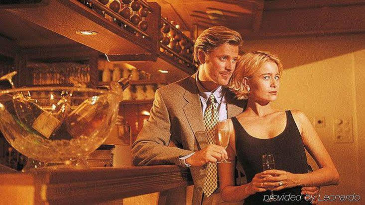 Hotel Des Alpes ザムナウン レストラン 写真